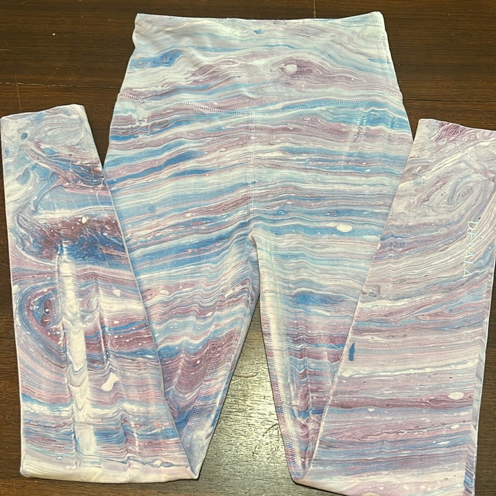 Devala mystic marble leggings high waisted 128$MSRP